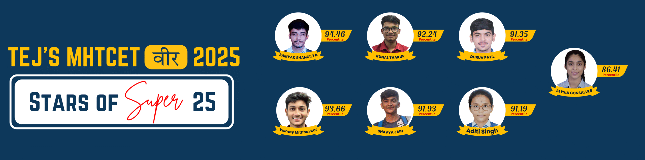 Starts of Super 25